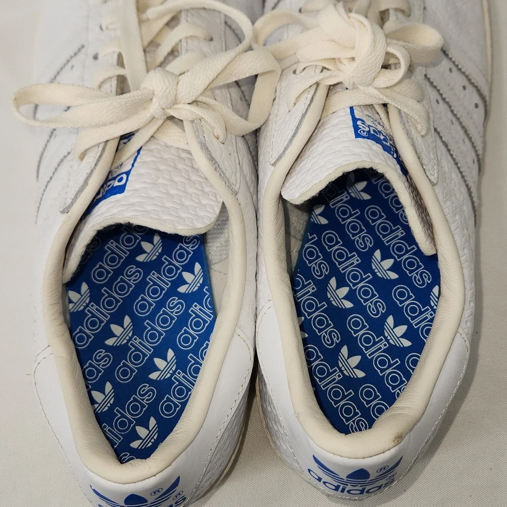 Adidas Superstar‎ 82 Debossed Geometric White Sneakers Shoes